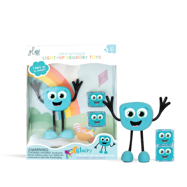 Blair - Pack Boneco + 2 Cubos Glo Pals
