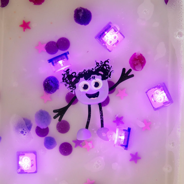 Lumi Pack Boneco + 2 Cubos Glo Pals