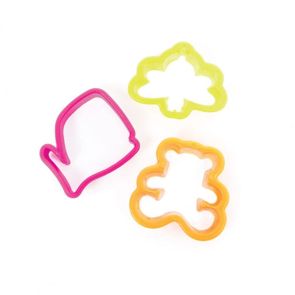 Pack 3 Plasticine Pots + Molds