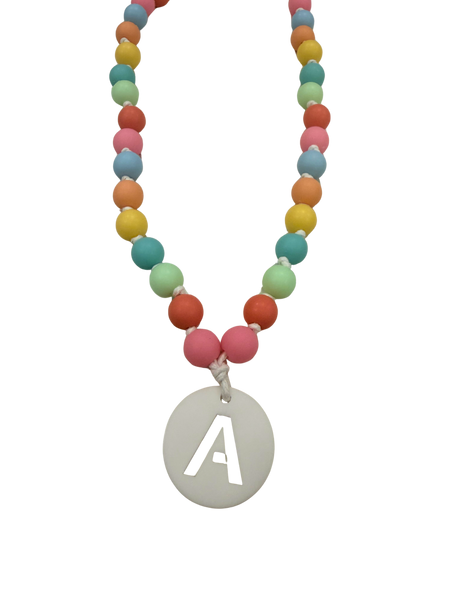 Colar Bolas Colorido “Inicial”