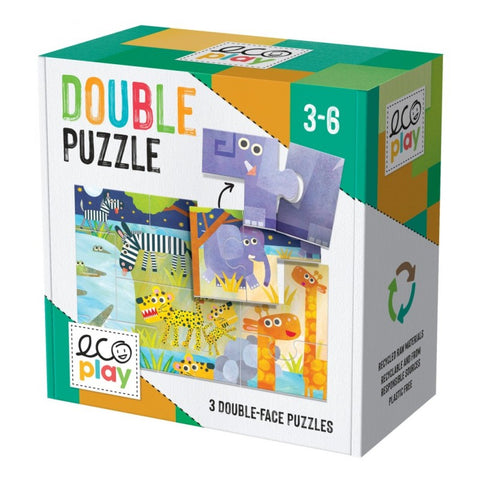 Puzzle 'DOUBLE PUZZLE' - Ecoplay
