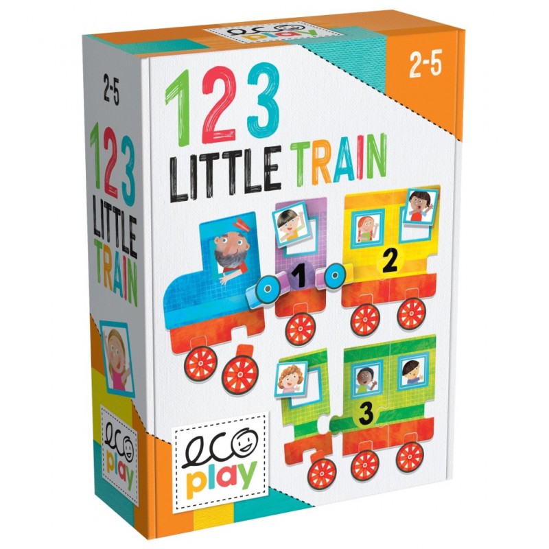 Puzzle '123 LITTLE TRAIN' - Ecoplay