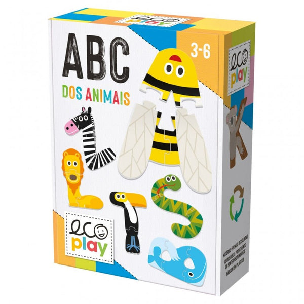 Puzzle 'ABC dos Animais' - Ecoplay